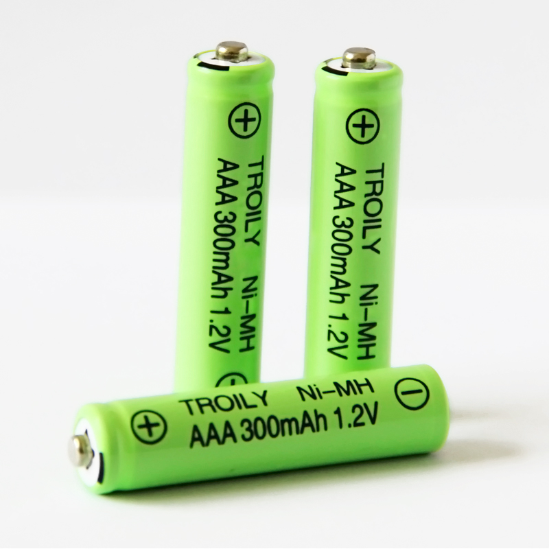 Ni-MHAAA300mAh 1.2V J Rechargeable Battery